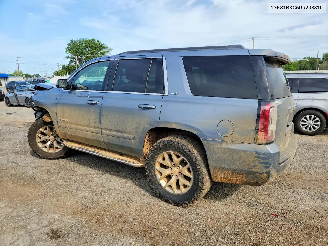 2016 GMC Yukon Slt VIN: 1GKS1BKC6GR208810 Lot: 60696986