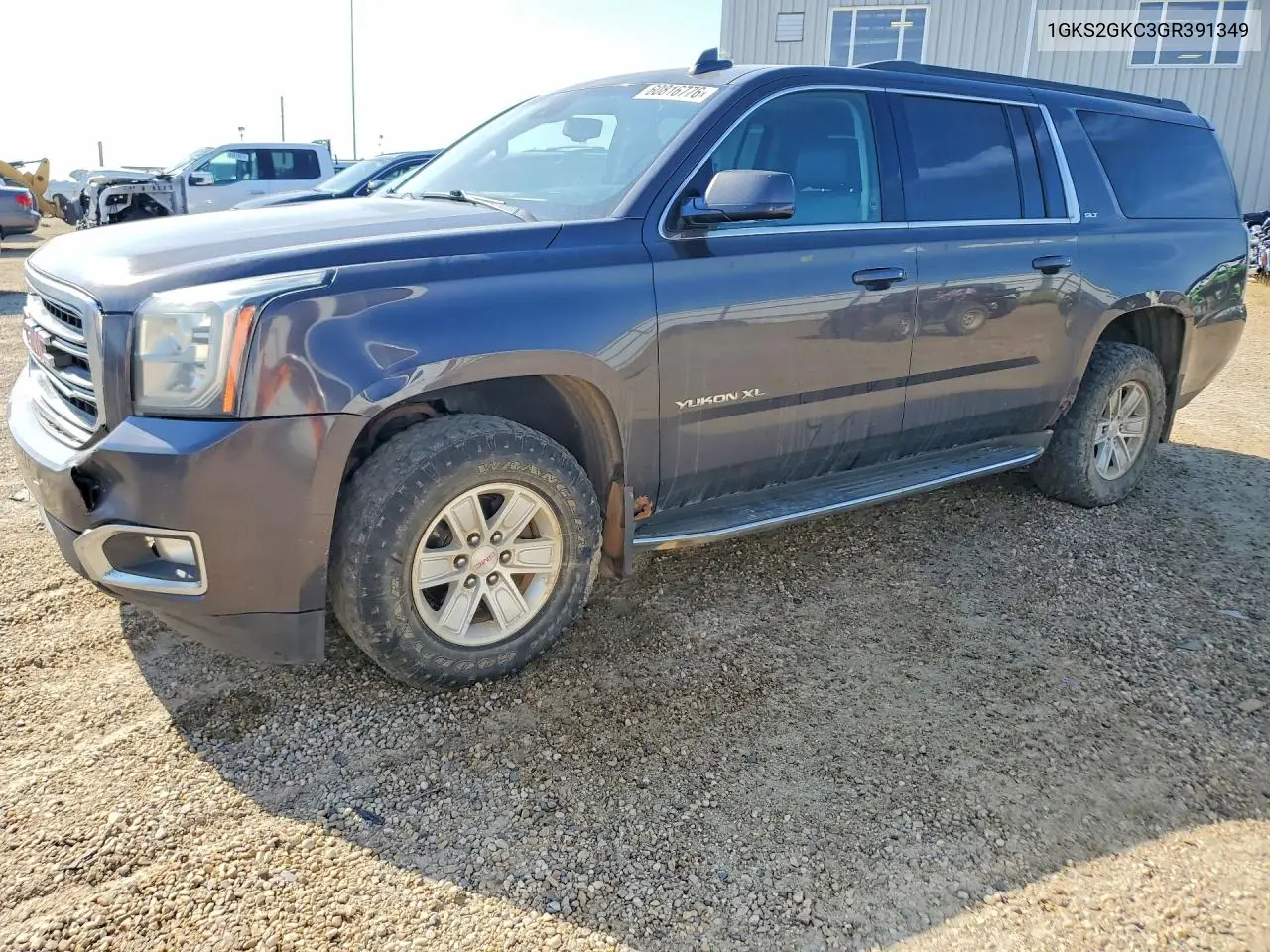 2016 GMC Yukon Xl K1500 Slt VIN: 1GKS2GKC3GR391349 Lot: 60816776