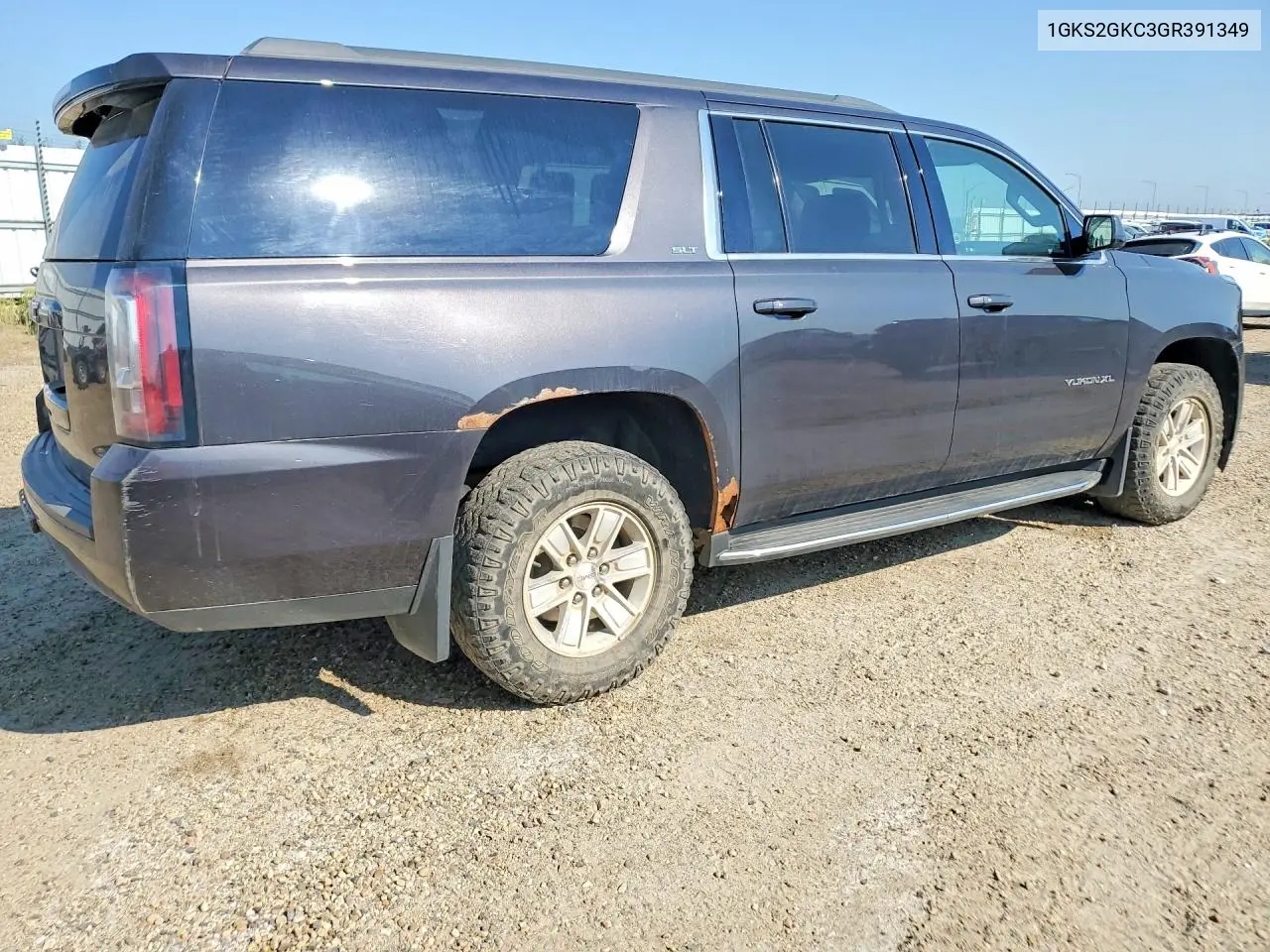 2016 GMC Yukon Xl K1500 Slt VIN: 1GKS2GKC3GR391349 Lot: 60816776