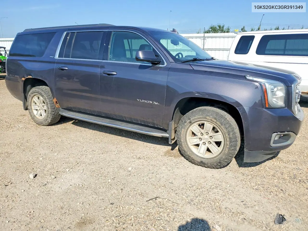 2016 GMC Yukon Xl K1500 Slt VIN: 1GKS2GKC3GR391349 Lot: 60816776