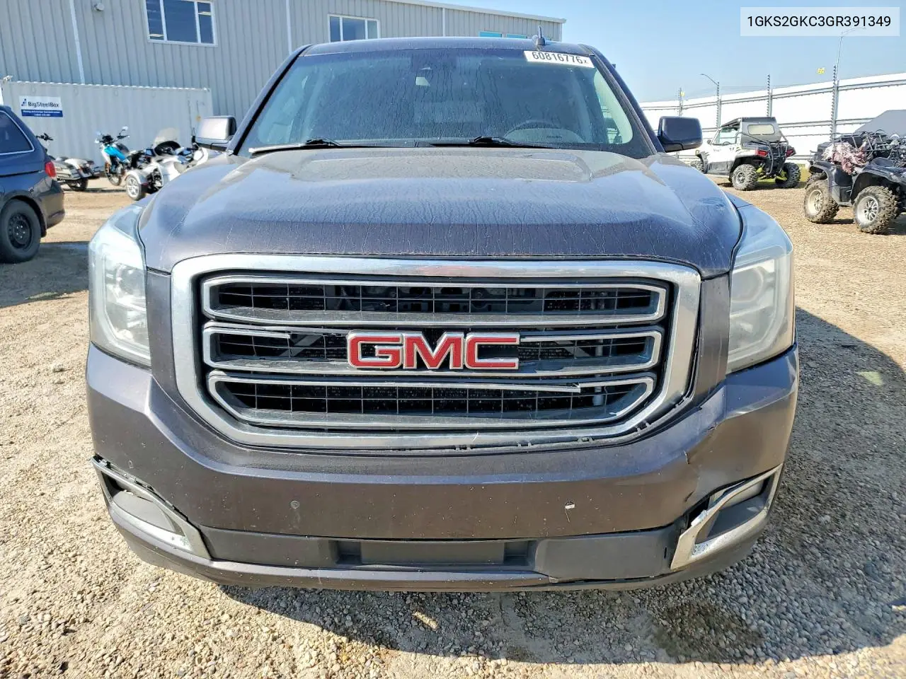 2016 GMC Yukon Xl K1500 Slt VIN: 1GKS2GKC3GR391349 Lot: 60816776