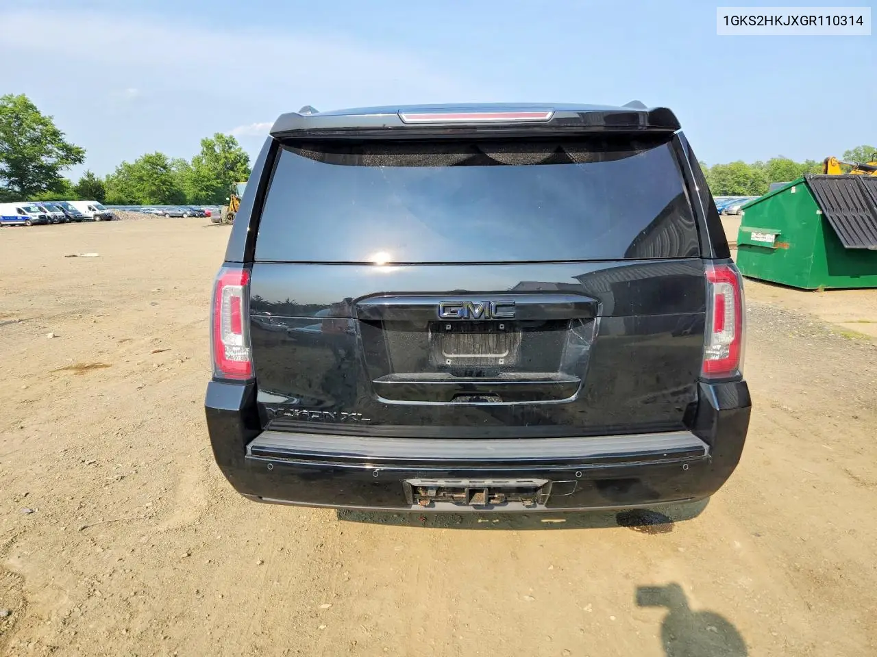 2016 GMC Yukon Xl Denali VIN: 1GKS2HKJXGR110314 Lot: 61052596