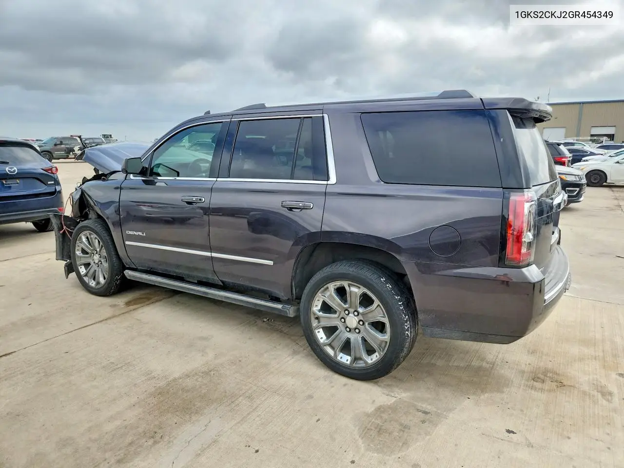 2016 GMC Yukon Denali VIN: 1GKS2CKJ2GR454349 Lot: 61206716