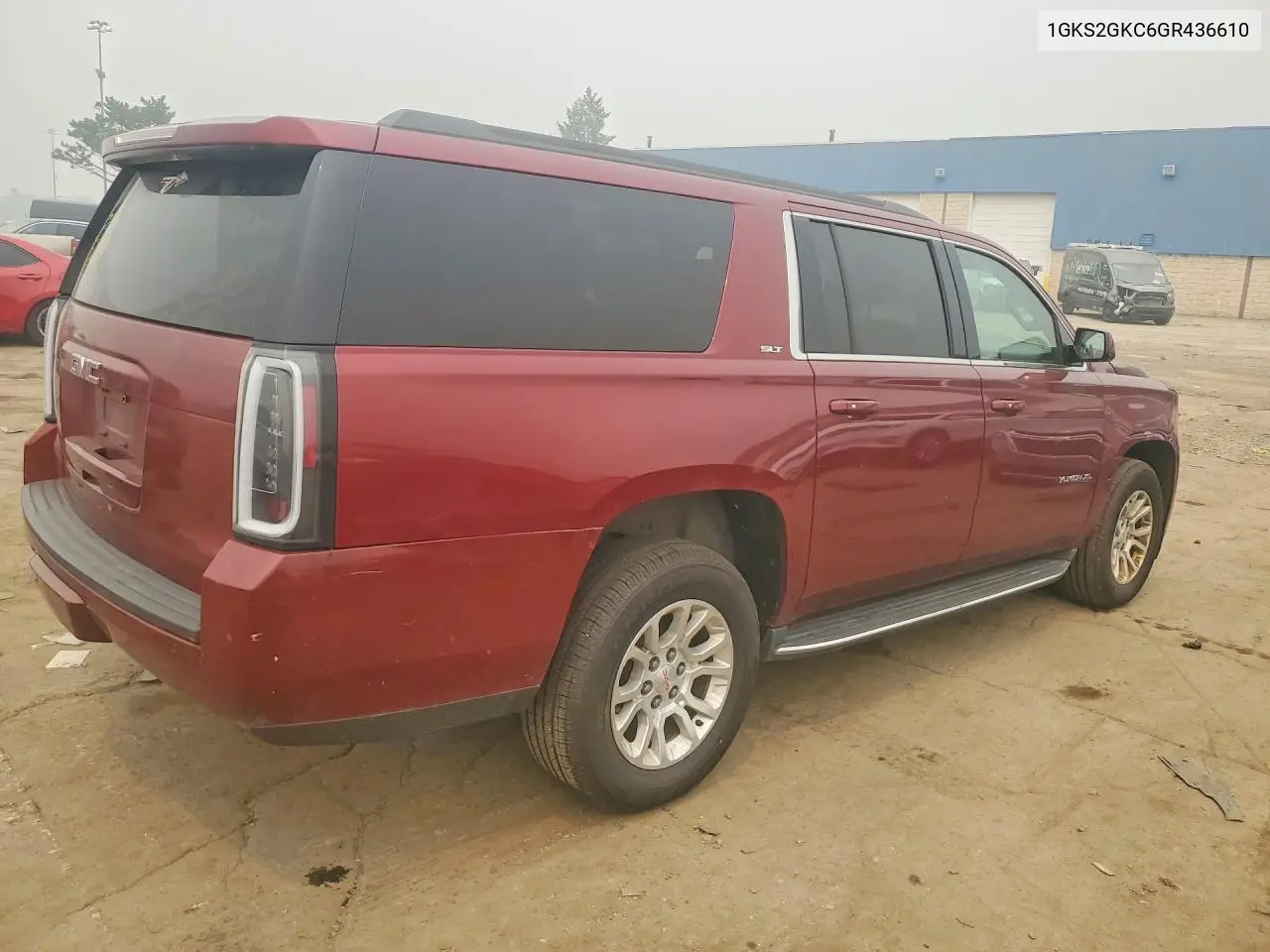 2016 GMC Yukon Xl K1500 Slt VIN: 1GKS2GKC6GR436610 Lot: 61364206