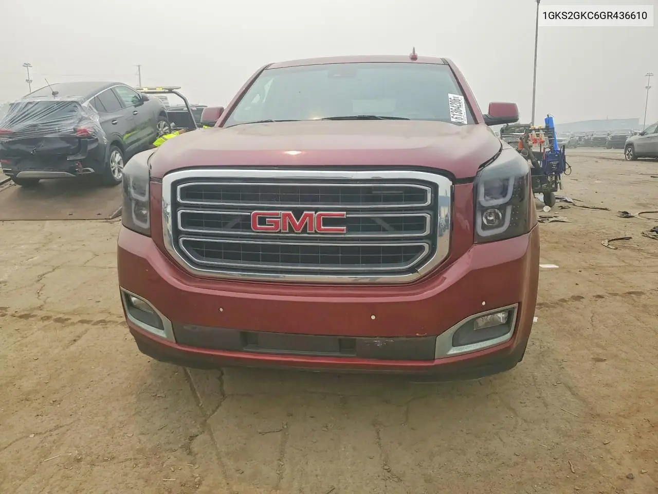 2016 GMC Yukon Xl K1500 Slt VIN: 1GKS2GKC6GR436610 Lot: 61364206