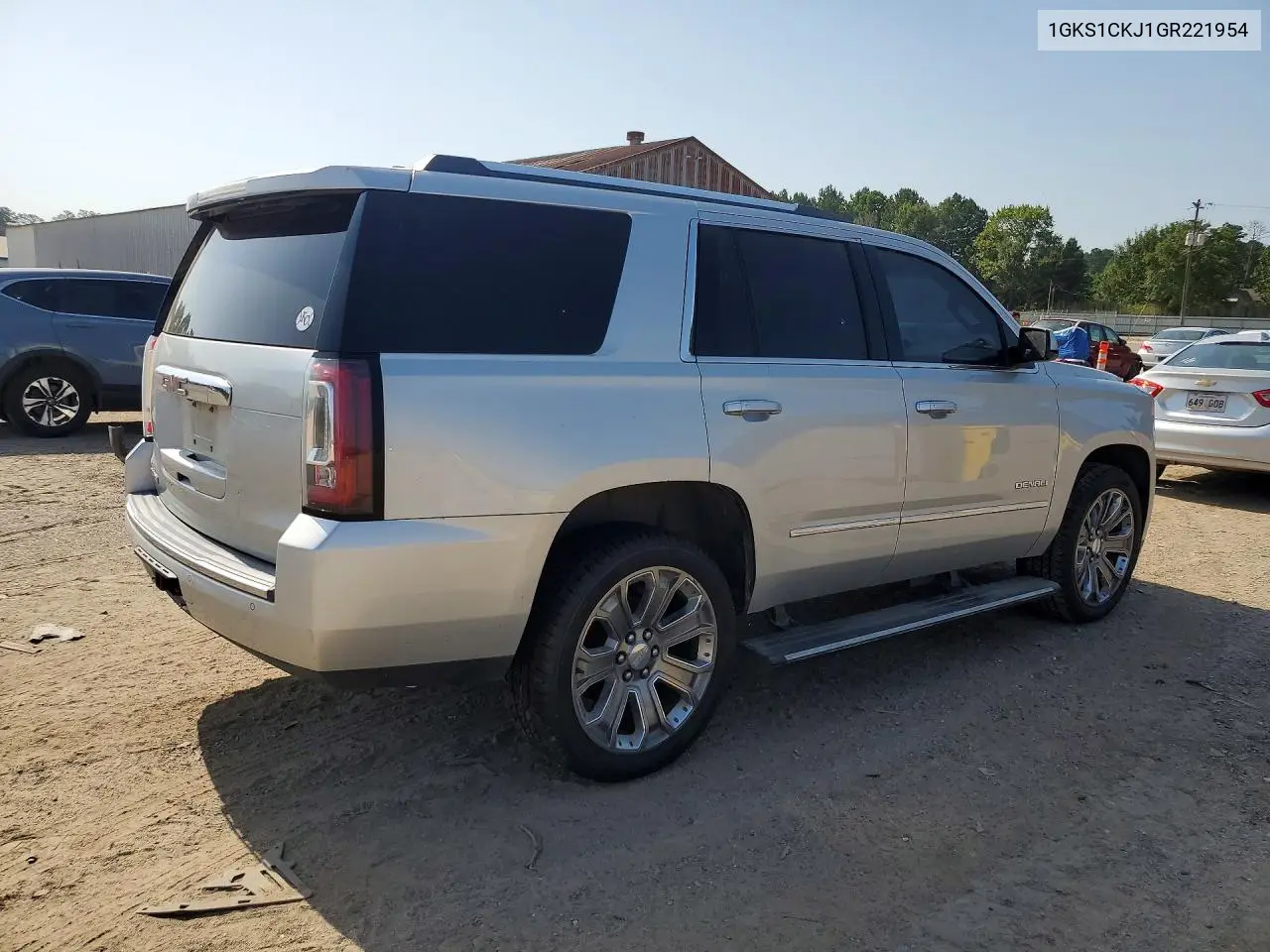 2016 GMC Yukon Denali VIN: 1GKS1CKJ1GR221954 Lot: 61763436