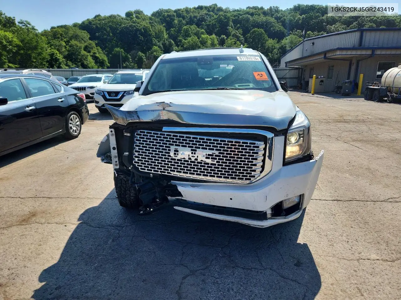 2016 GMC Yukon Denali VIN: 1GKS2CKJ5GR243419 Lot: 61788916