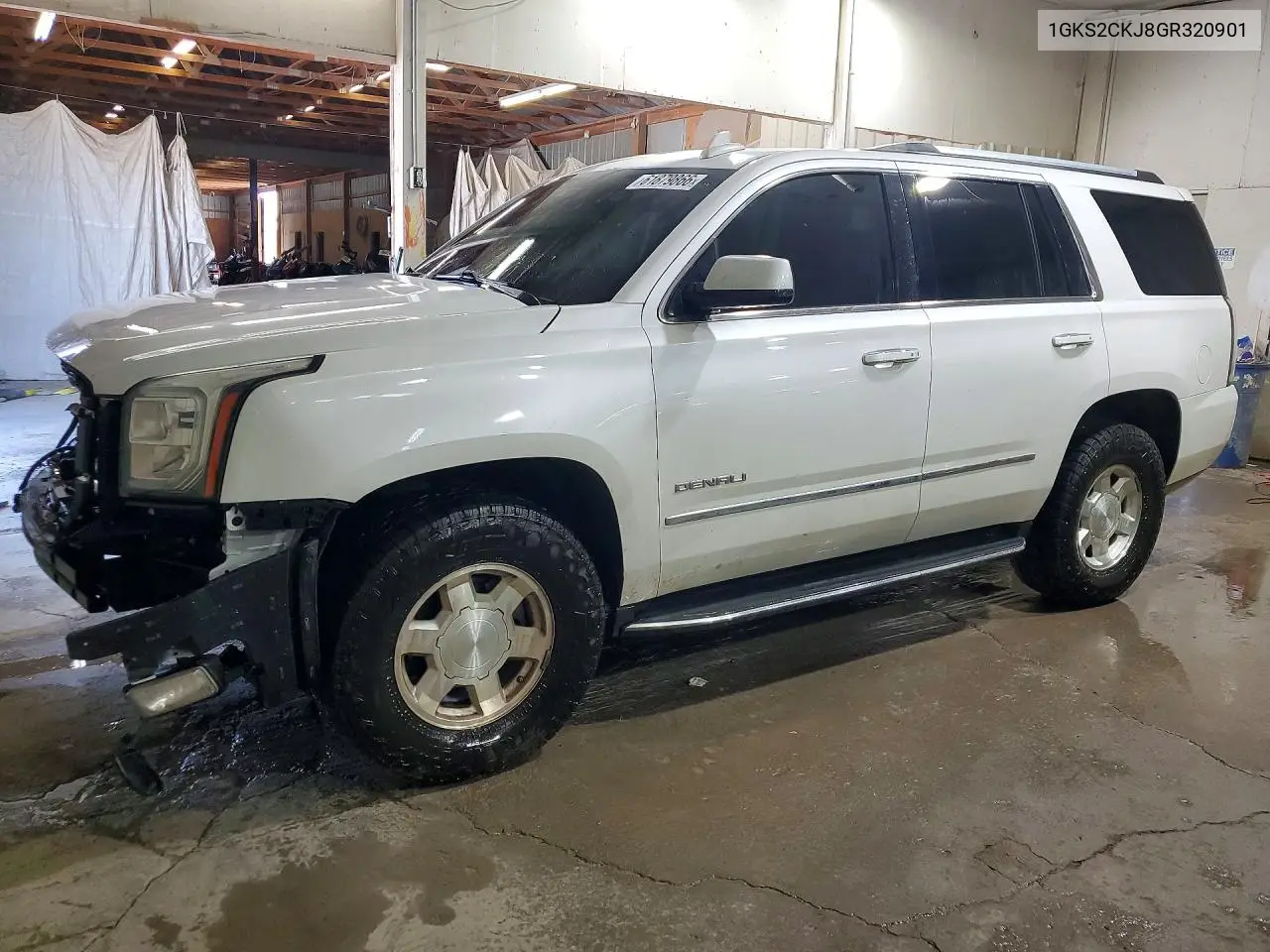 2016 GMC Yukon Denali VIN: 1GKS2CKJ8GR320901 Lot: 61879866