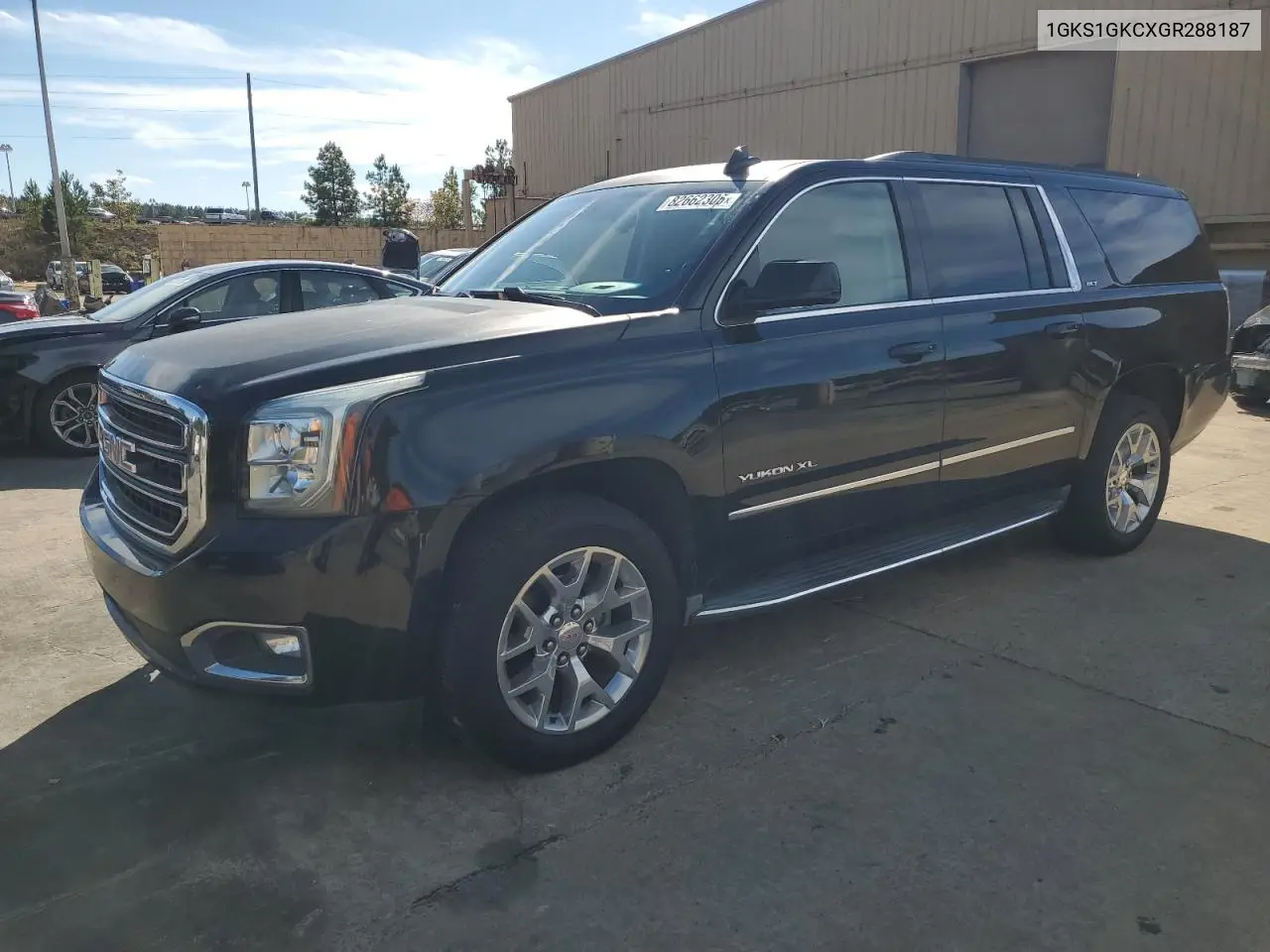 2016 GMC Yukon Xl C1500 Slt VIN: 1GKS1GKCXGR288187 Lot: 82662305