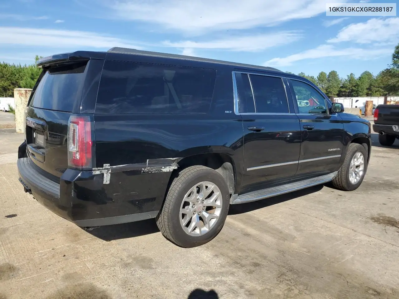 2016 GMC Yukon Xl C1500 Slt VIN: 1GKS1GKCXGR288187 Lot: 82662305