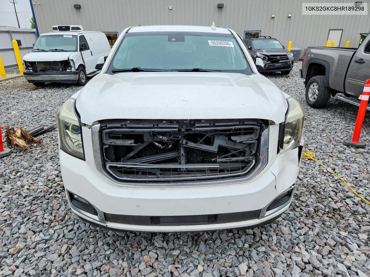 2017 GMC Yukon Xl K1500 Slt VIN: 1GKS2GKC8HR189298 Lot: 56260206