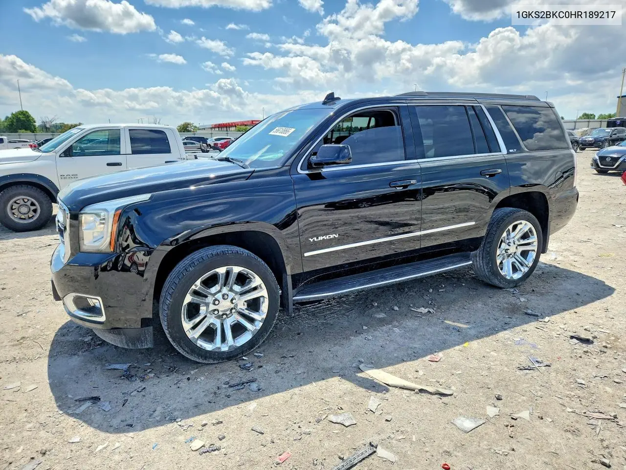 2017 GMC Yukon Slt VIN: 1GKS2BKC0HR189217 Lot: 56610866