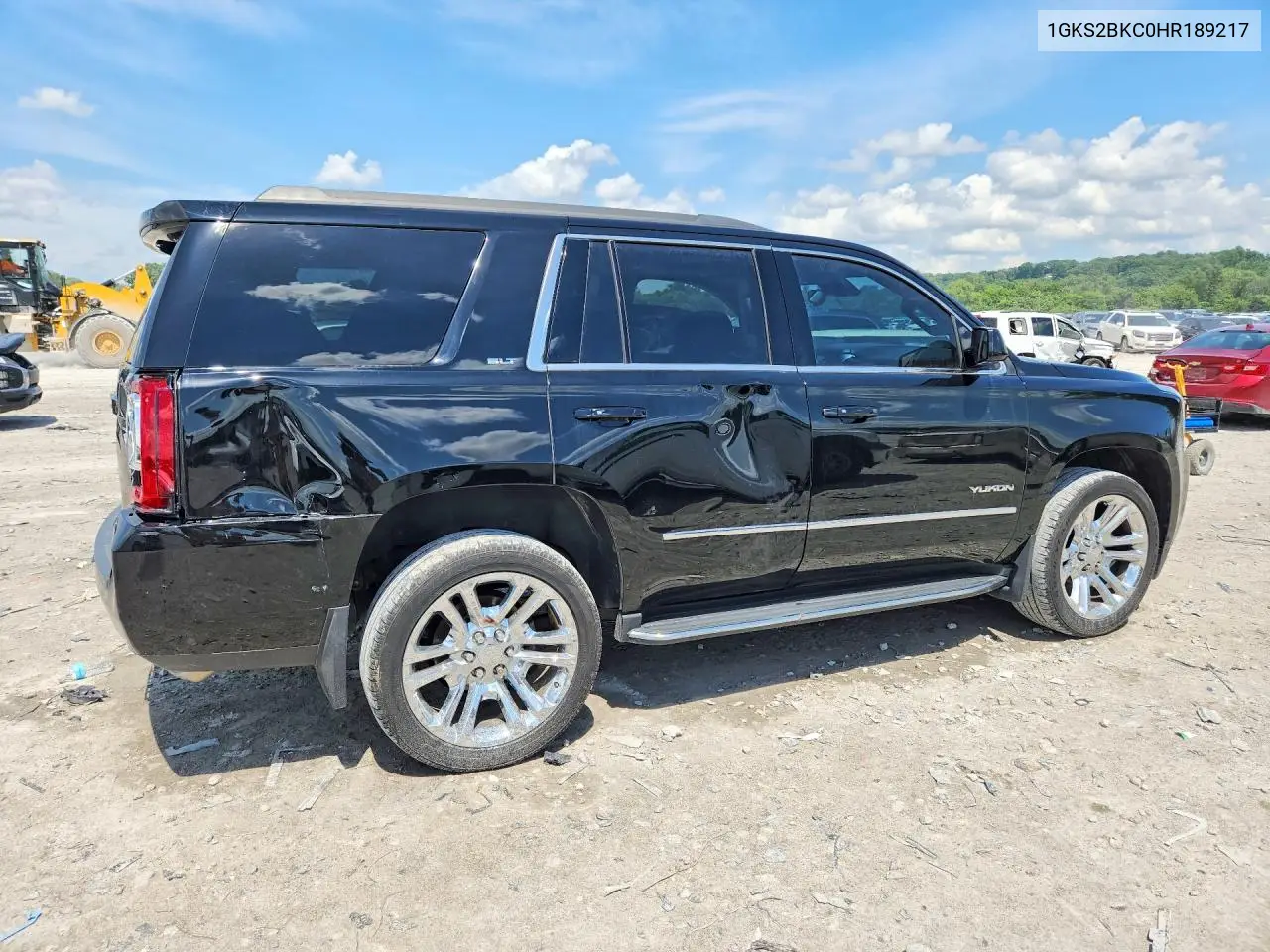 2017 GMC Yukon Slt VIN: 1GKS2BKC0HR189217 Lot: 56610866