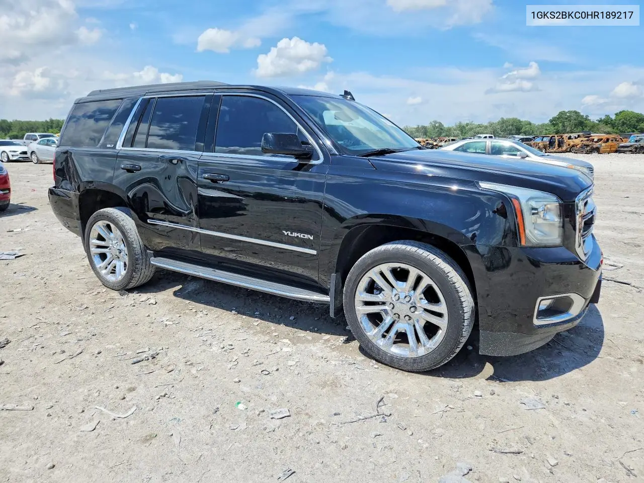 2017 GMC Yukon Slt VIN: 1GKS2BKC0HR189217 Lot: 56610866