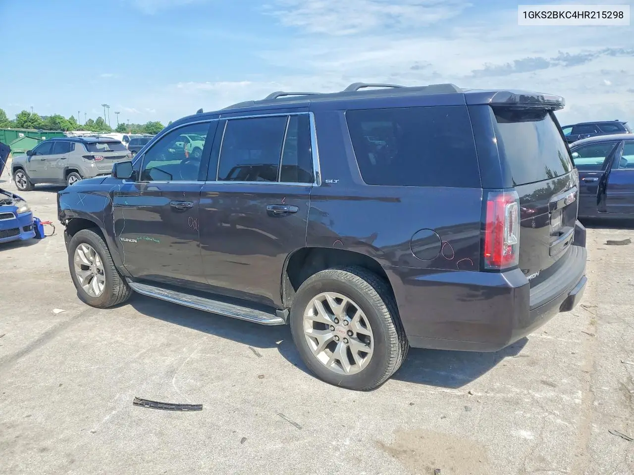 2017 GMC Yukon Slt VIN: 1GKS2BKC4HR215298 Lot: 57202996