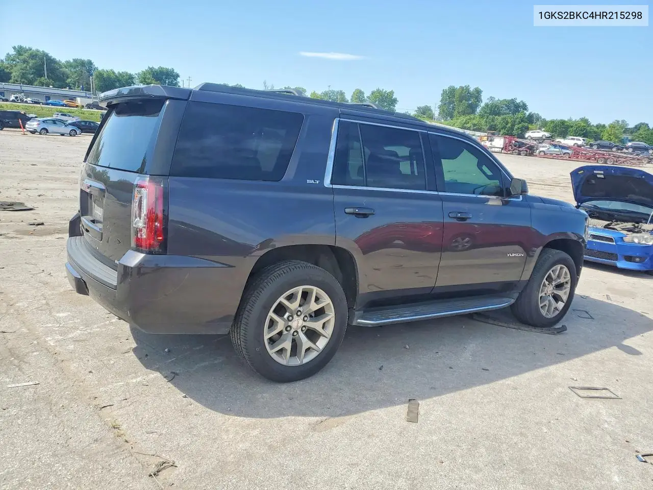 2017 GMC Yukon Slt VIN: 1GKS2BKC4HR215298 Lot: 57202996