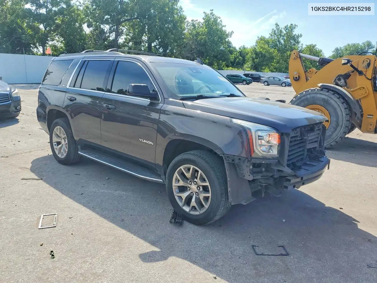 2017 GMC Yukon Slt VIN: 1GKS2BKC4HR215298 Lot: 57202996