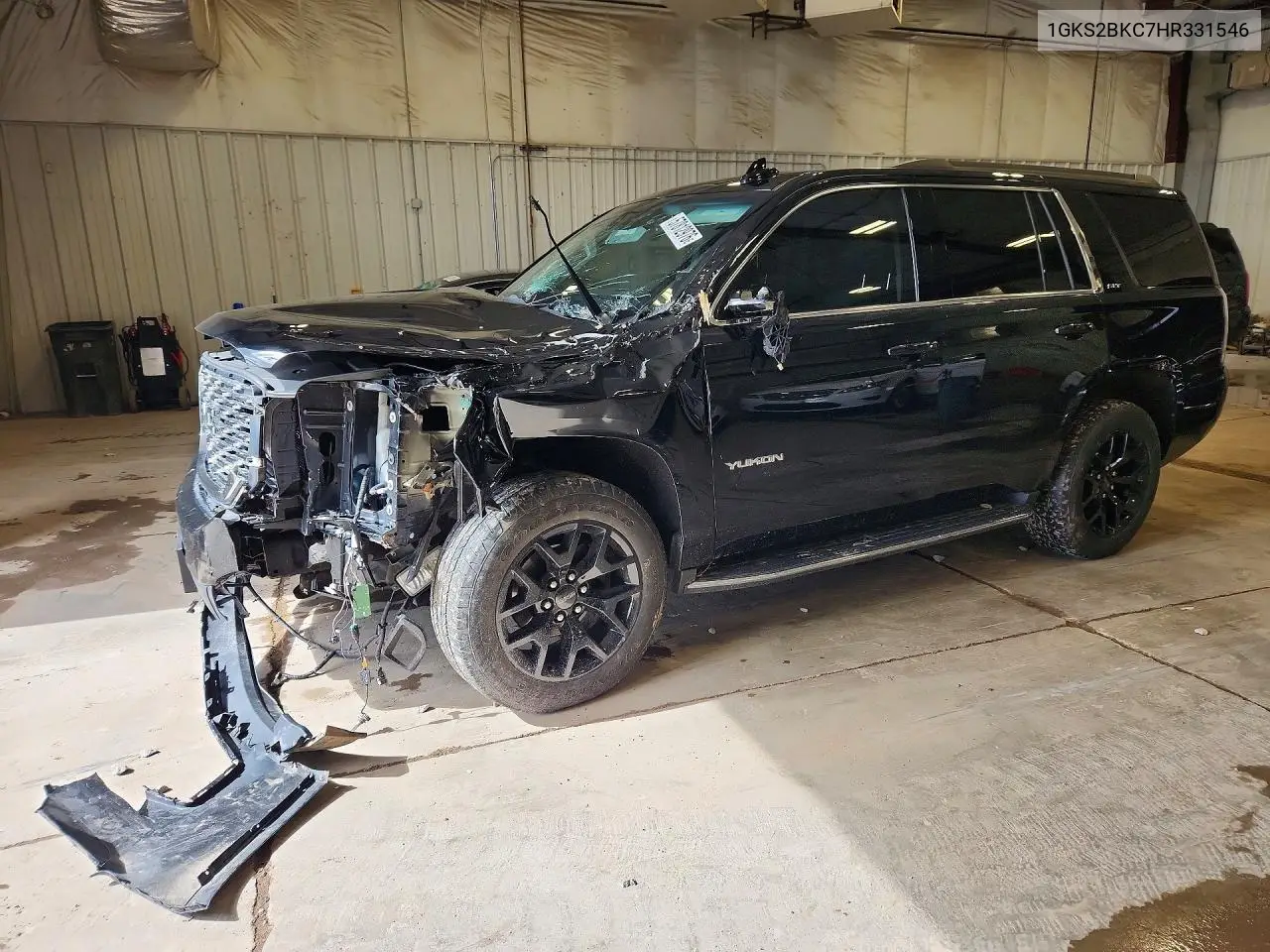 2017 GMC Yukon Slt VIN: 1GKS2BKC7HR331546 Lot: 57812976