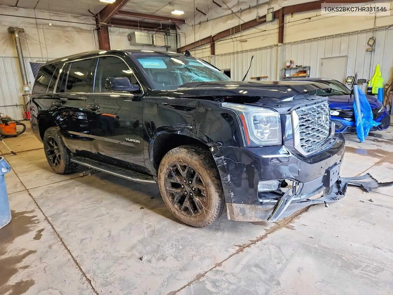2017 GMC Yukon Slt VIN: 1GKS2BKC7HR331546 Lot: 57812976