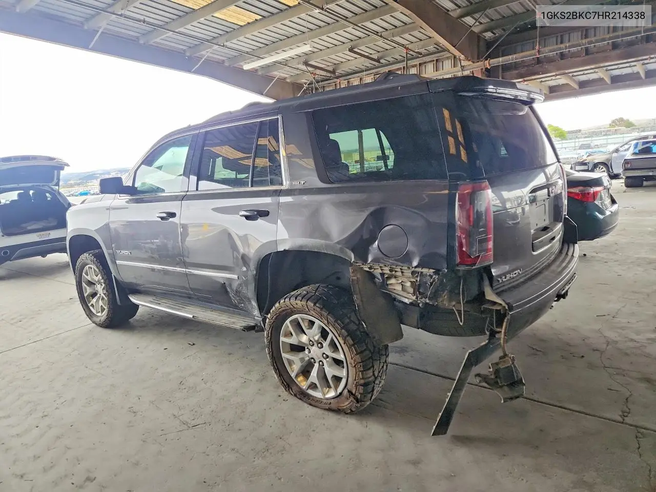 2017 GMC Yukon Slt VIN: 1GKS2BKC7HR214338 Lot: 58247696