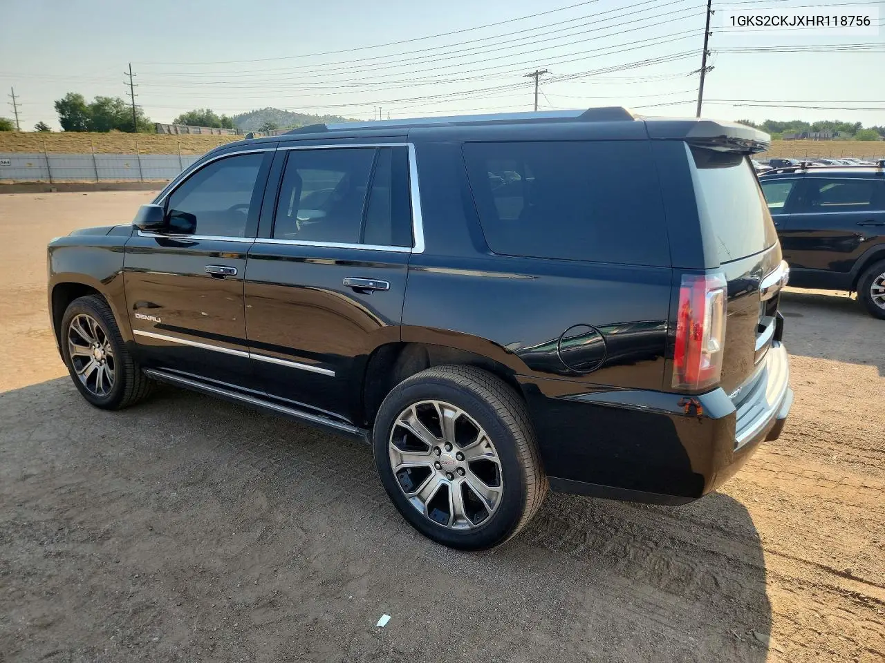 2017 GMC Yukon Denali VIN: 1GKS2CKJXHR118756 Lot: 59844686