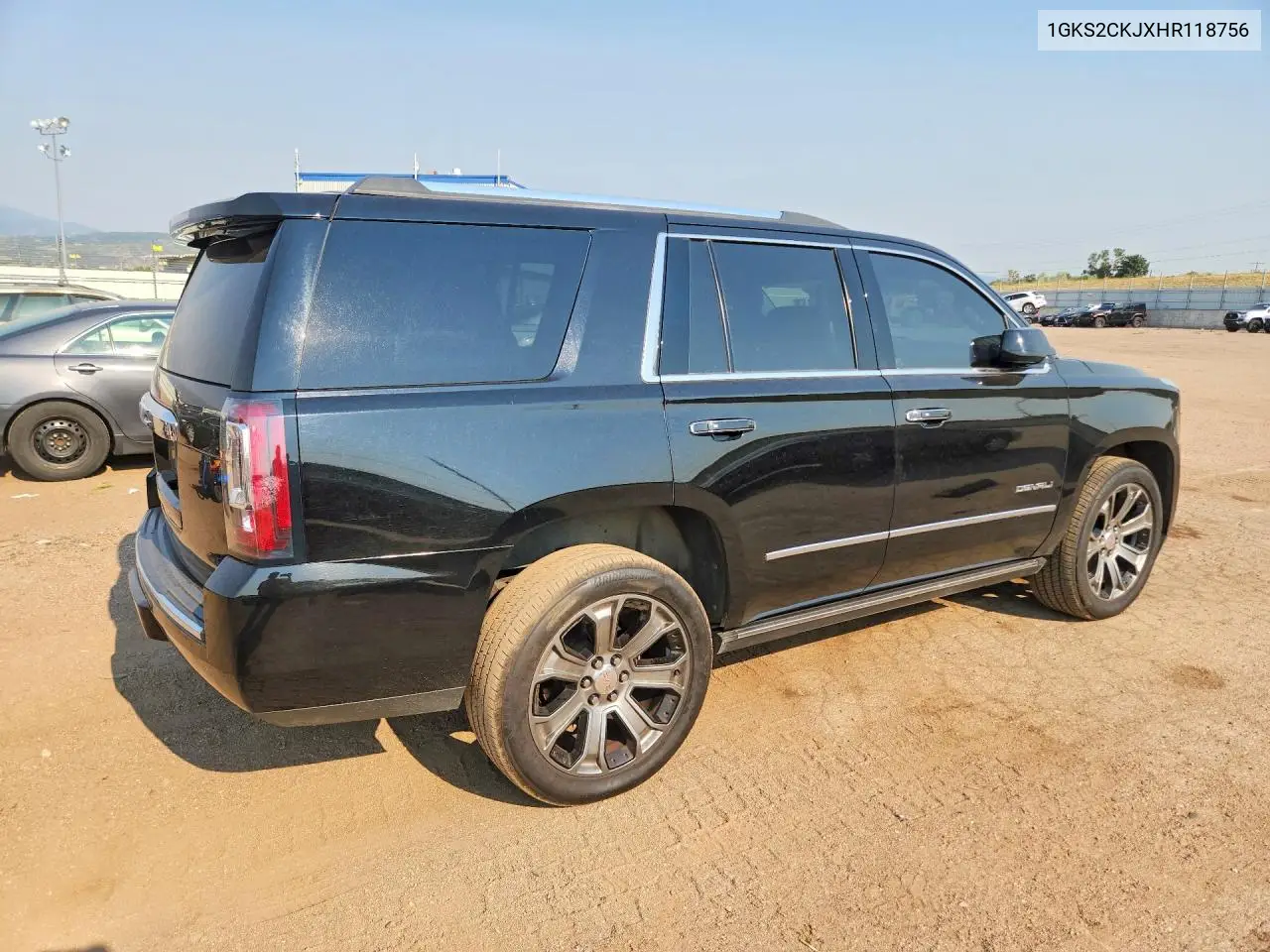 2017 GMC Yukon Denali VIN: 1GKS2CKJXHR118756 Lot: 59844686