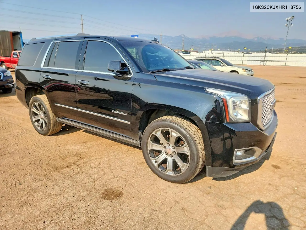 2017 GMC Yukon Denali VIN: 1GKS2CKJXHR118756 Lot: 59844686