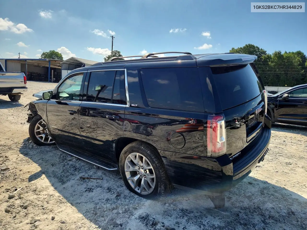 2017 GMC Yukon Slt VIN: 1GKS2BKC7HR344829 Lot: 59914966