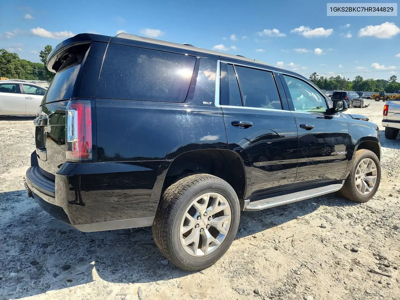 2017 GMC Yukon Slt VIN: 1GKS2BKC7HR344829 Lot: 59914966