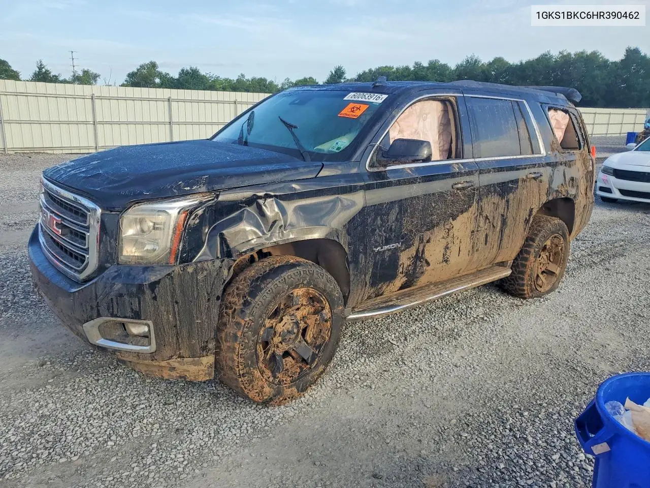 2017 GMC Yukon Slt VIN: 1GKS1BKC6HR390462 Lot: 60063916