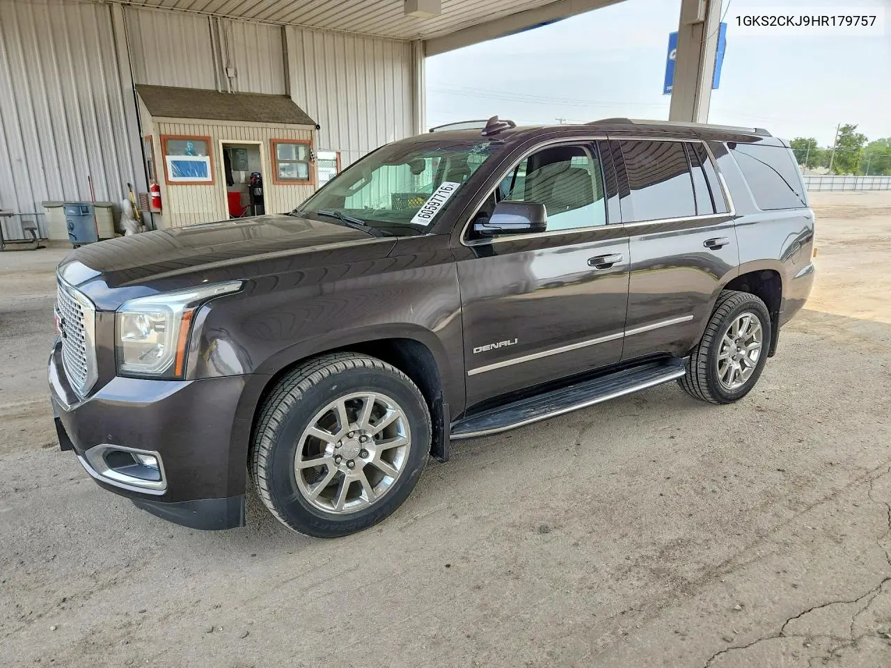 2017 GMC Yukon Denali VIN: 1GKS2CKJ9HR179757 Lot: 60597716