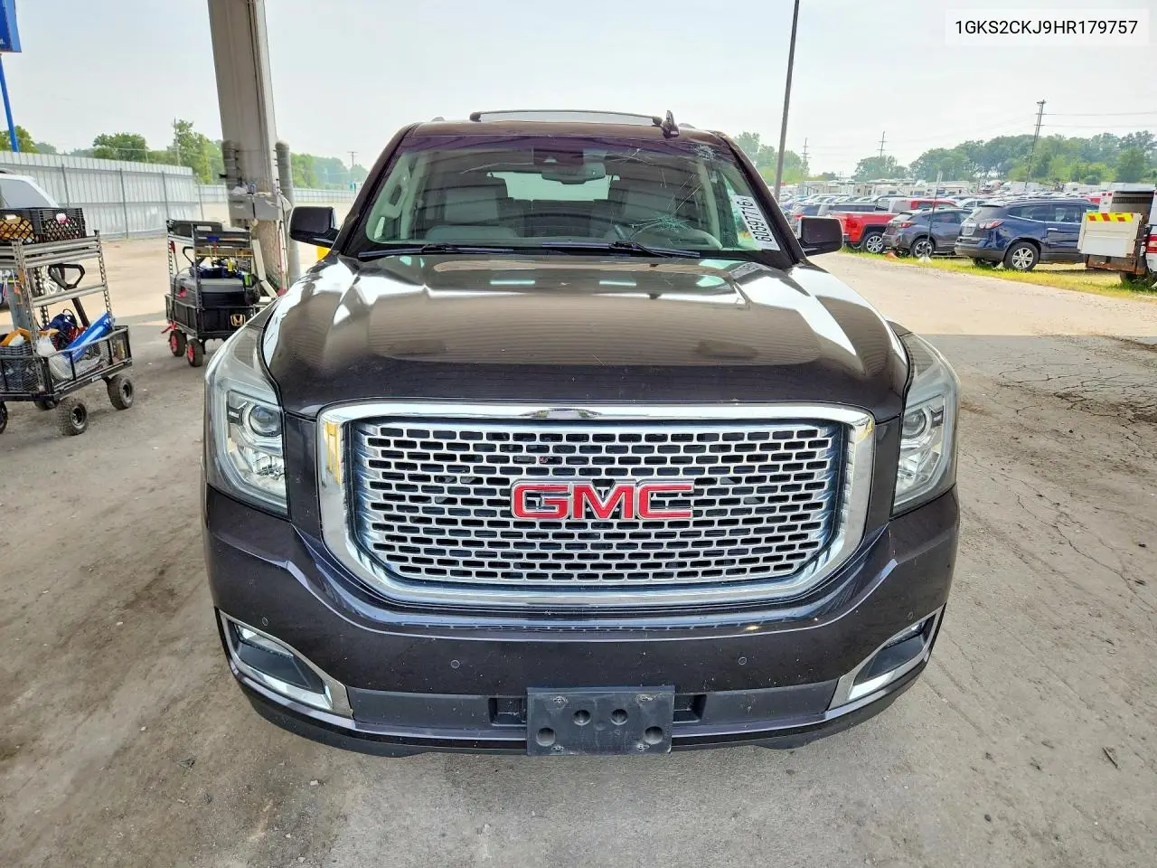 2017 GMC Yukon Denali VIN: 1GKS2CKJ9HR179757 Lot: 60597716