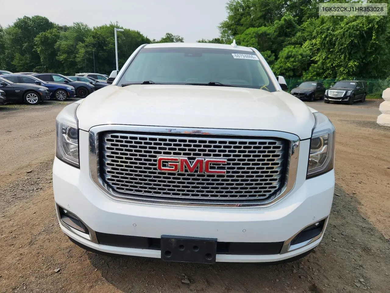 2017 GMC Yukon Denali VIN: 1GKS2CKJ1HR353028 Lot: 60794866