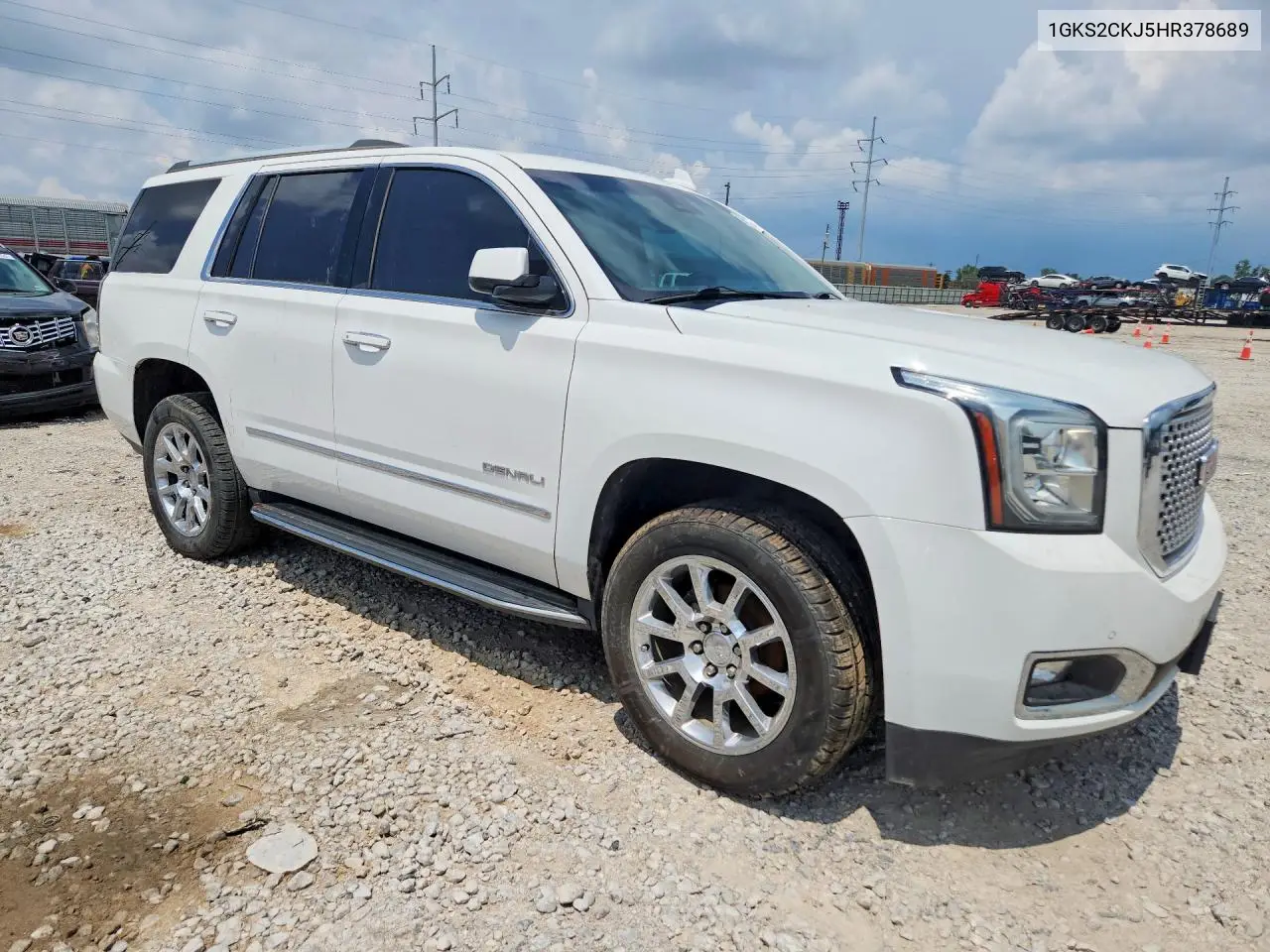 2017 GMC Yukon Denali VIN: 1GKS2CKJ5HR378689 Lot: 60864726
