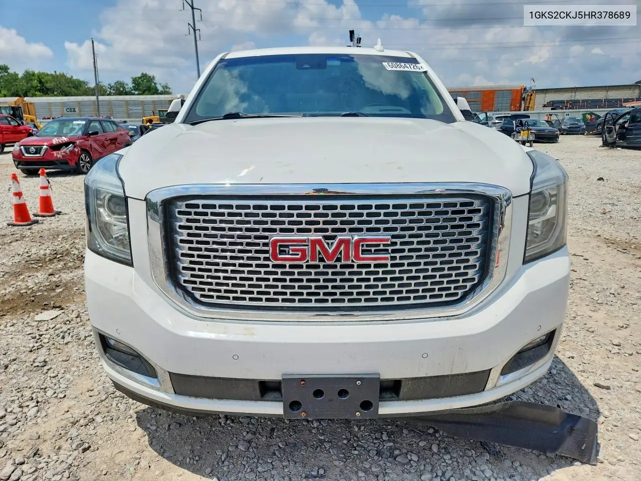 2017 GMC Yukon Denali VIN: 1GKS2CKJ5HR378689 Lot: 60864726