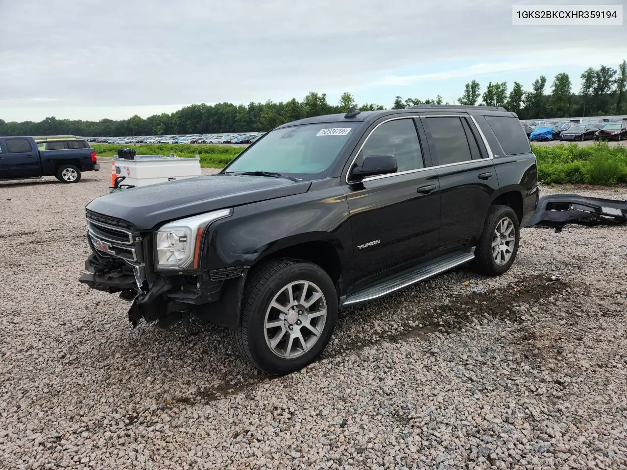 2017 GMC Yukon Slt VIN: 1GKS2BKCXHR359194 Lot: 60936706