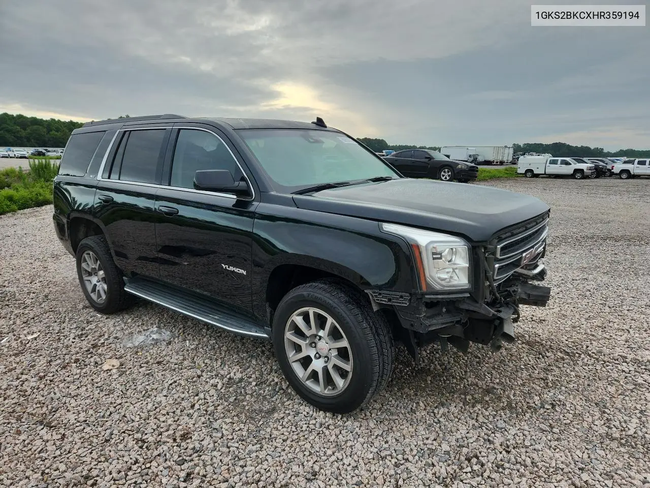 2017 GMC Yukon Slt VIN: 1GKS2BKCXHR359194 Lot: 60936706