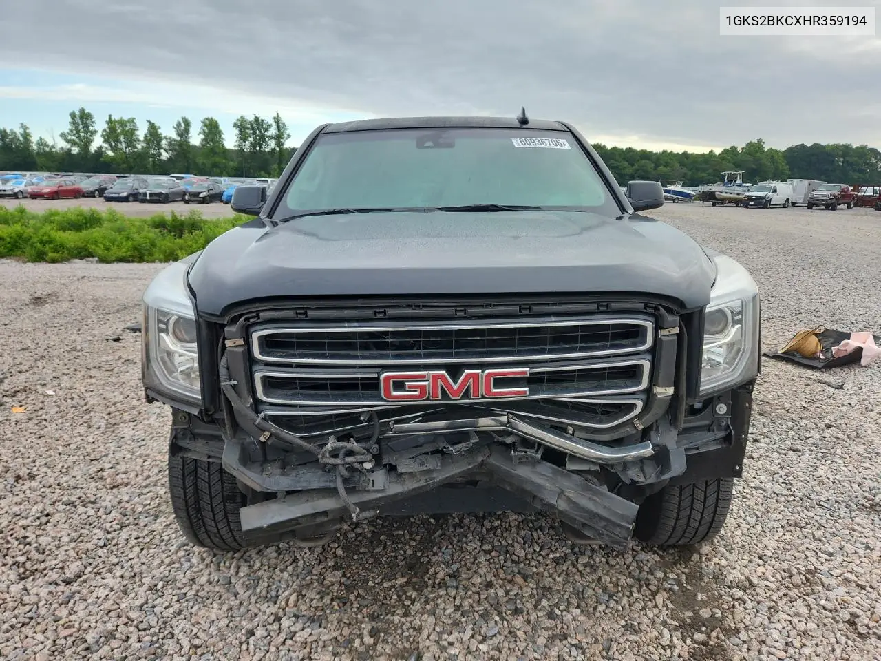 2017 GMC Yukon Slt VIN: 1GKS2BKCXHR359194 Lot: 60936706