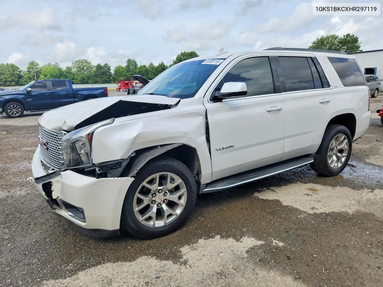 2017 GMC Yukon Slt VIN: 1GKS1BKCXHR297119 Lot: 61088116