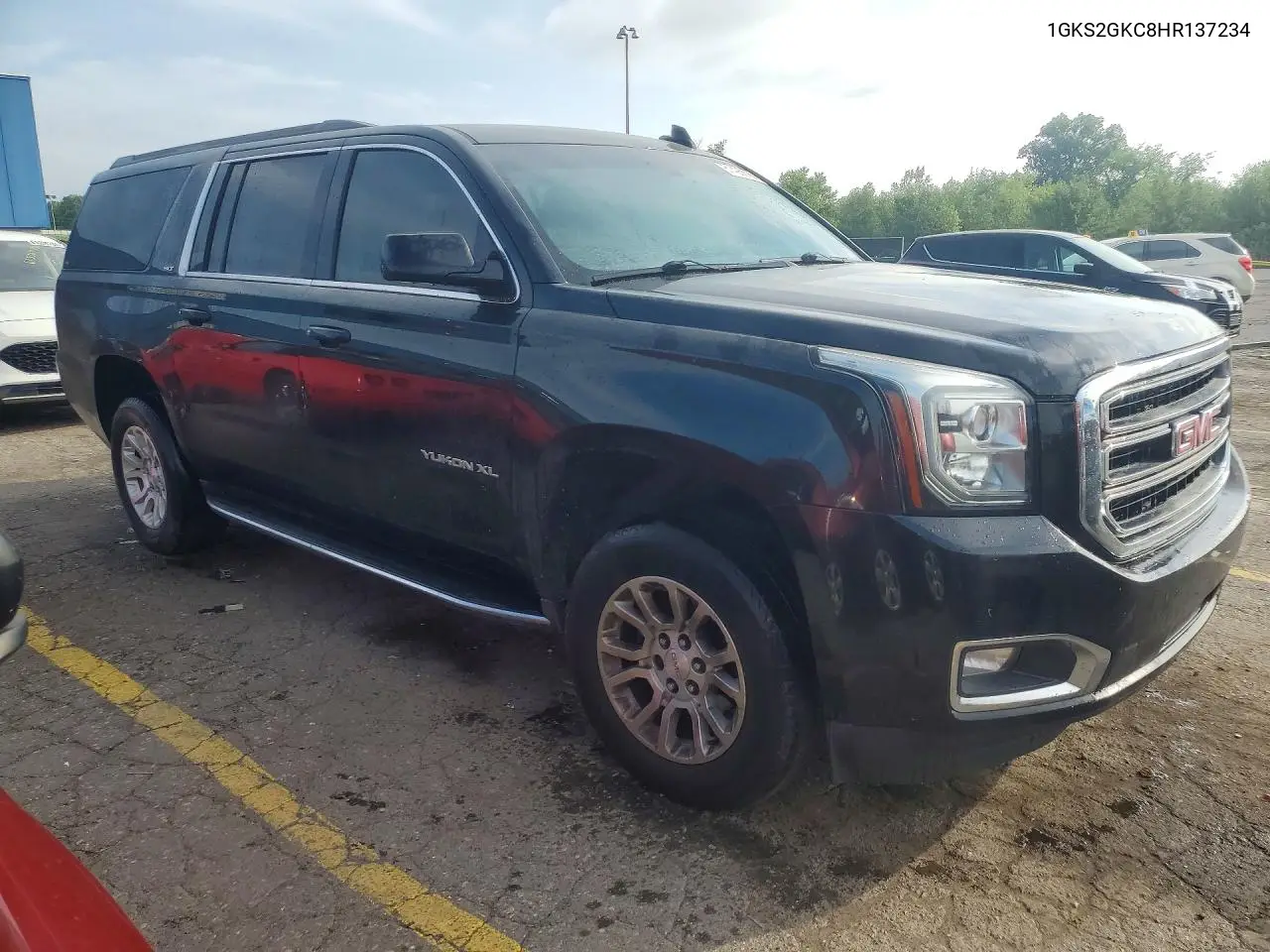 2017 GMC Yukon Xl K1500 Slt VIN: 1GKS2GKC8HR137234 Lot: 61425616