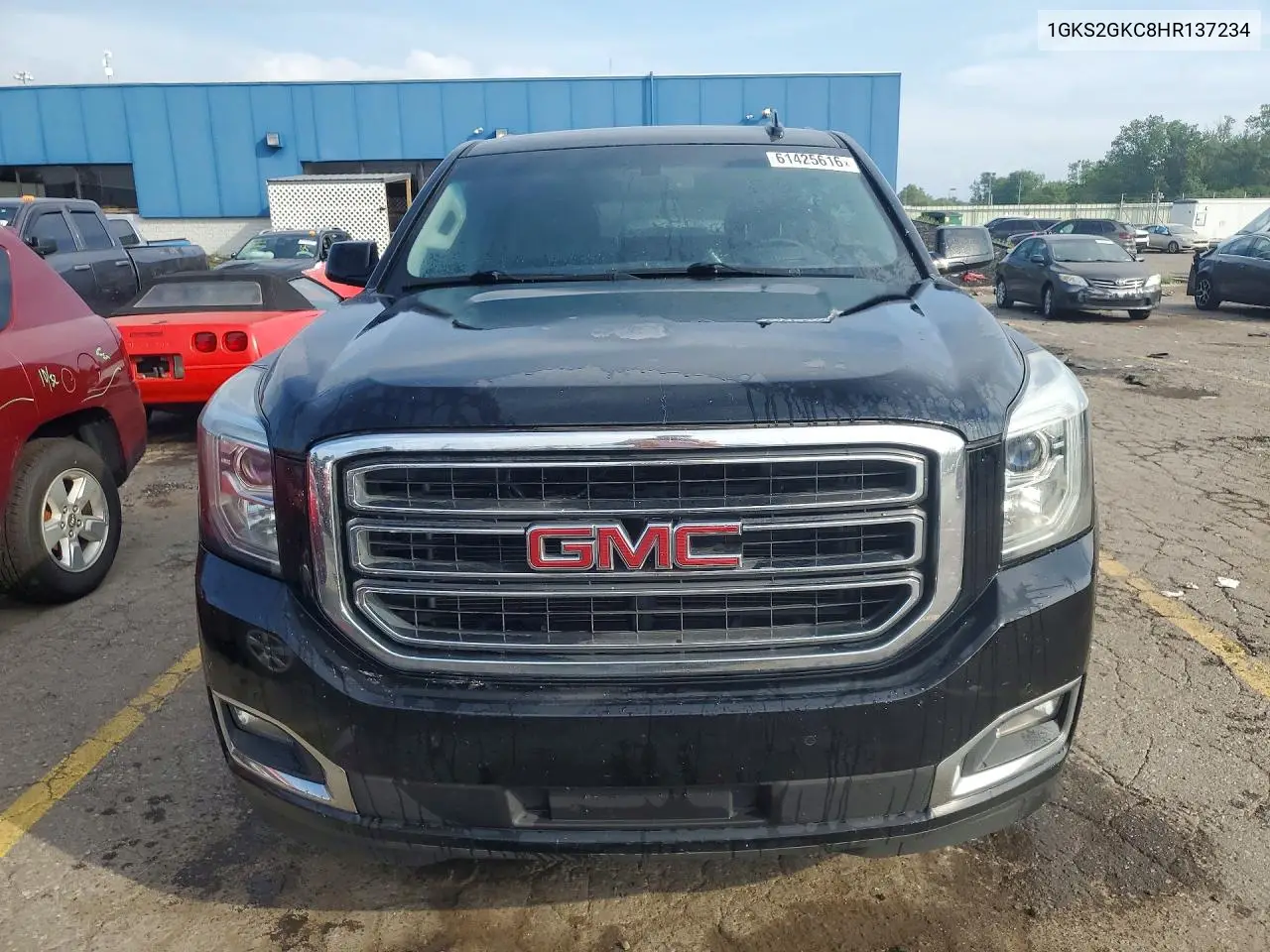 2017 GMC Yukon Xl K1500 Slt VIN: 1GKS2GKC8HR137234 Lot: 61425616