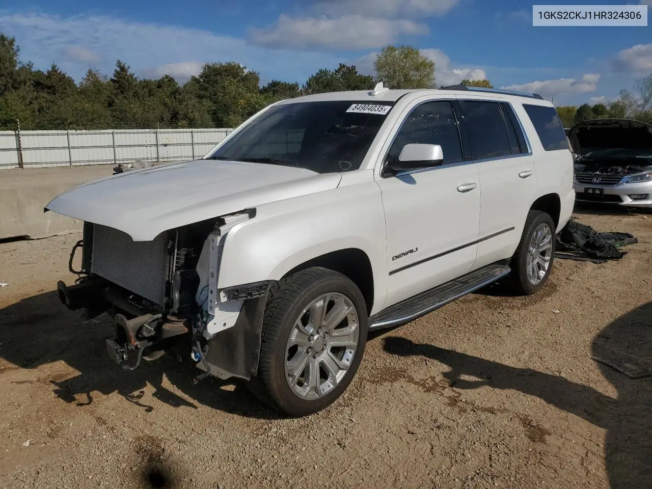 1GKS2CKJ1HR324306 2017 GMC Yukon Denali