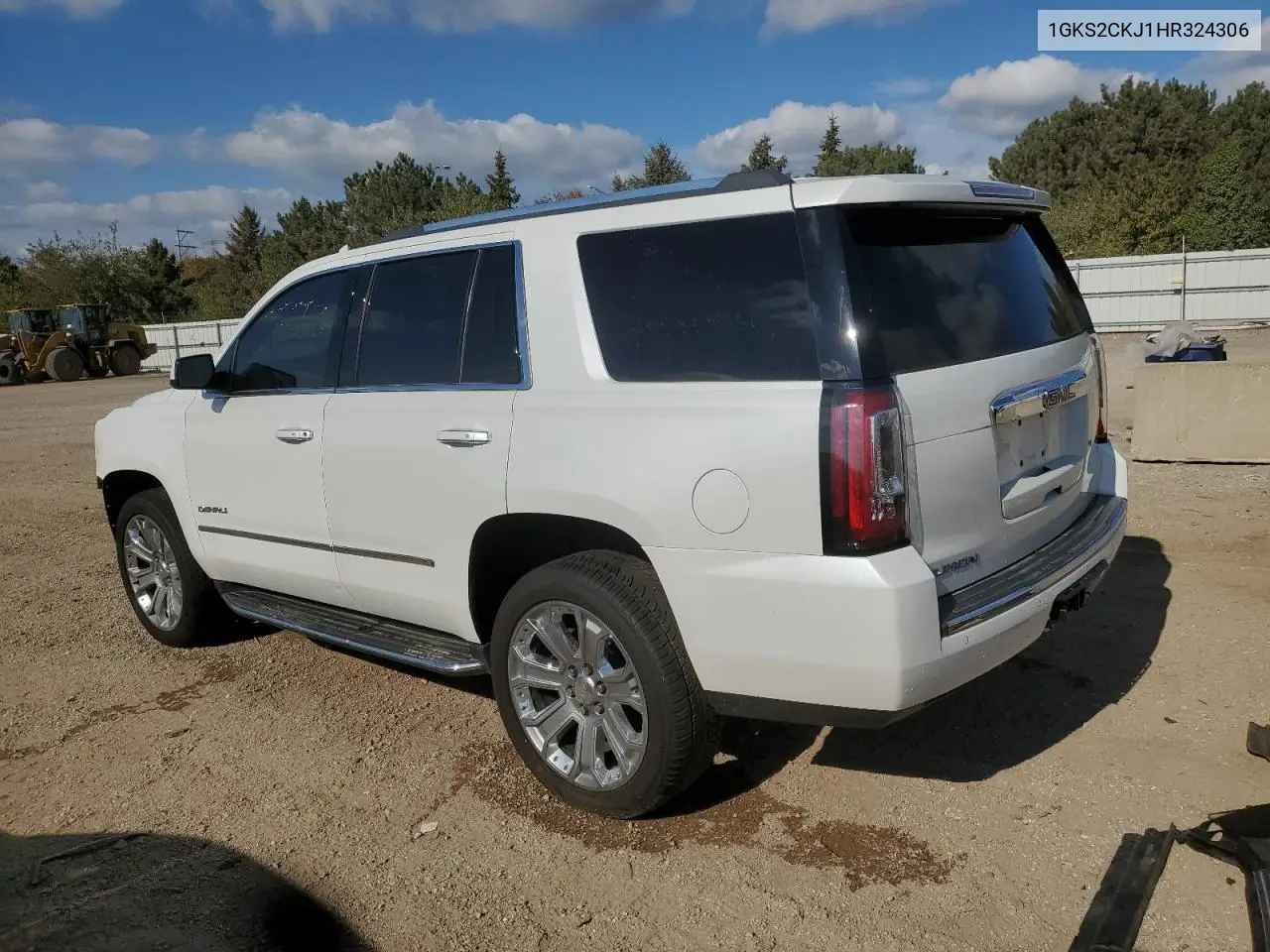 1GKS2CKJ1HR324306 2017 GMC Yukon Denali