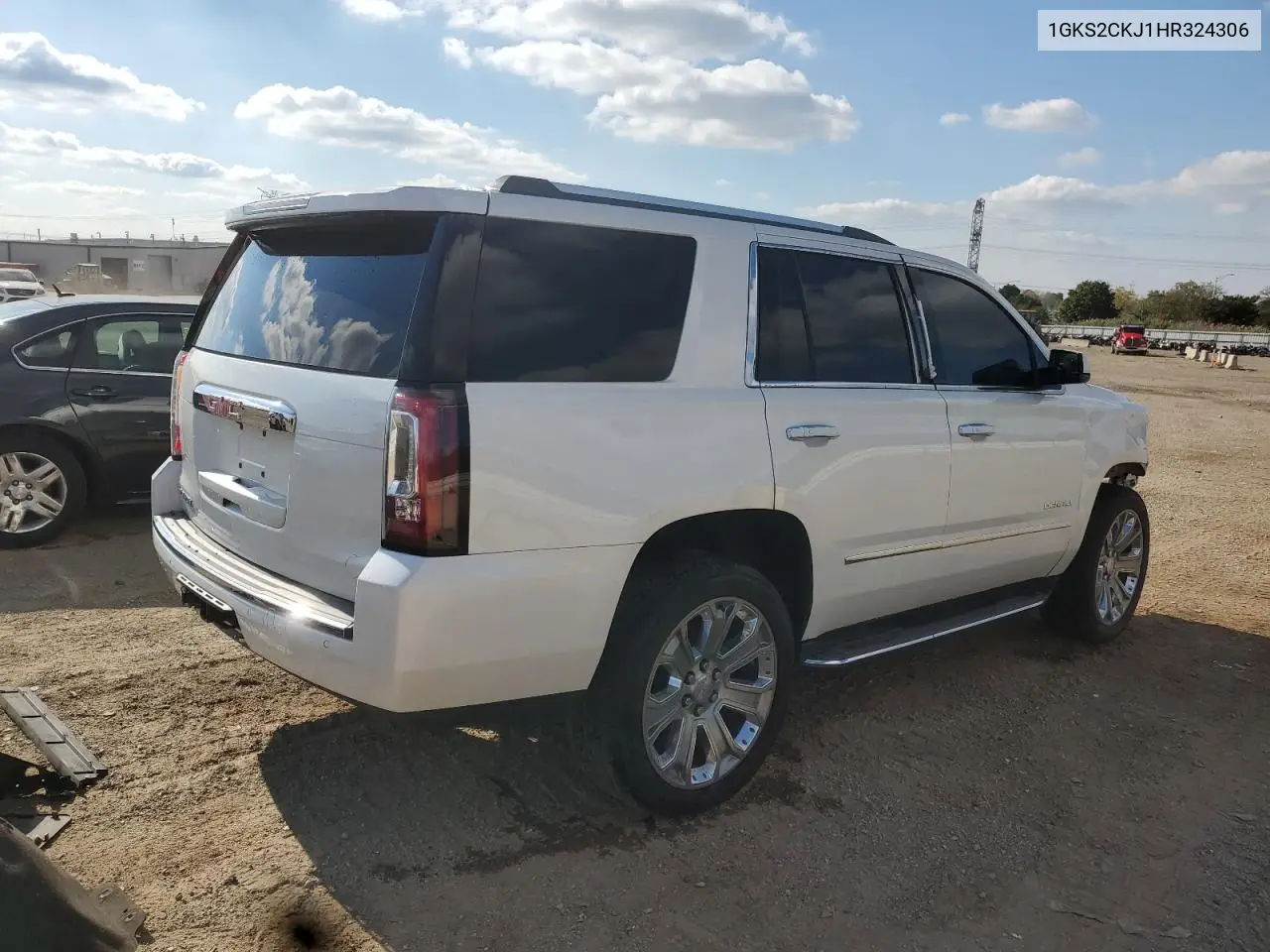 1GKS2CKJ1HR324306 2017 GMC Yukon Denali