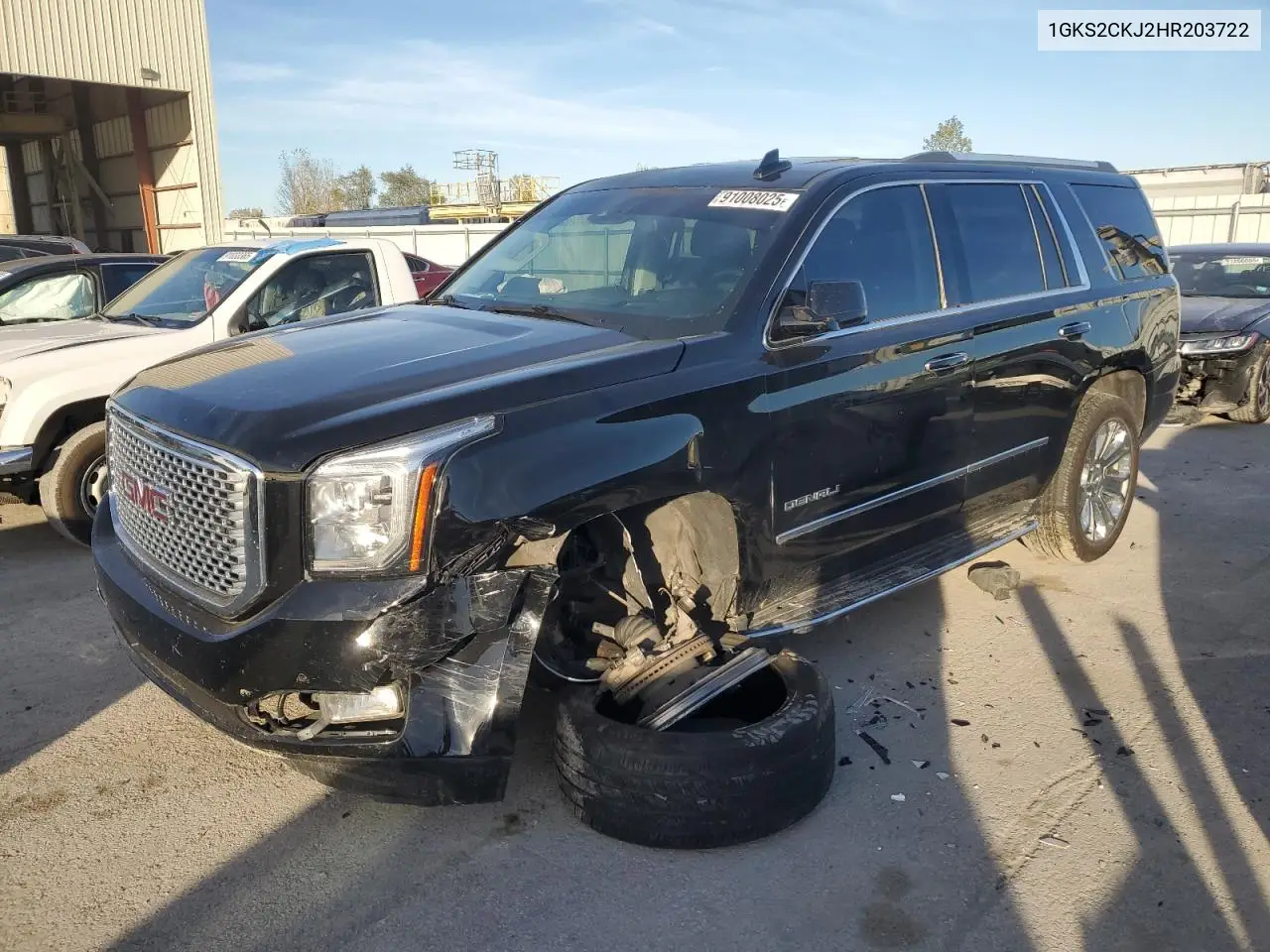 1GKS2CKJ2HR203722 2017 GMC Yukon Denali
