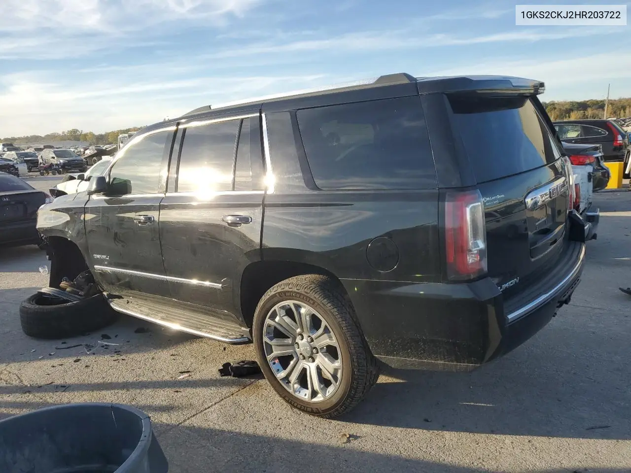 1GKS2CKJ2HR203722 2017 GMC Yukon Denali