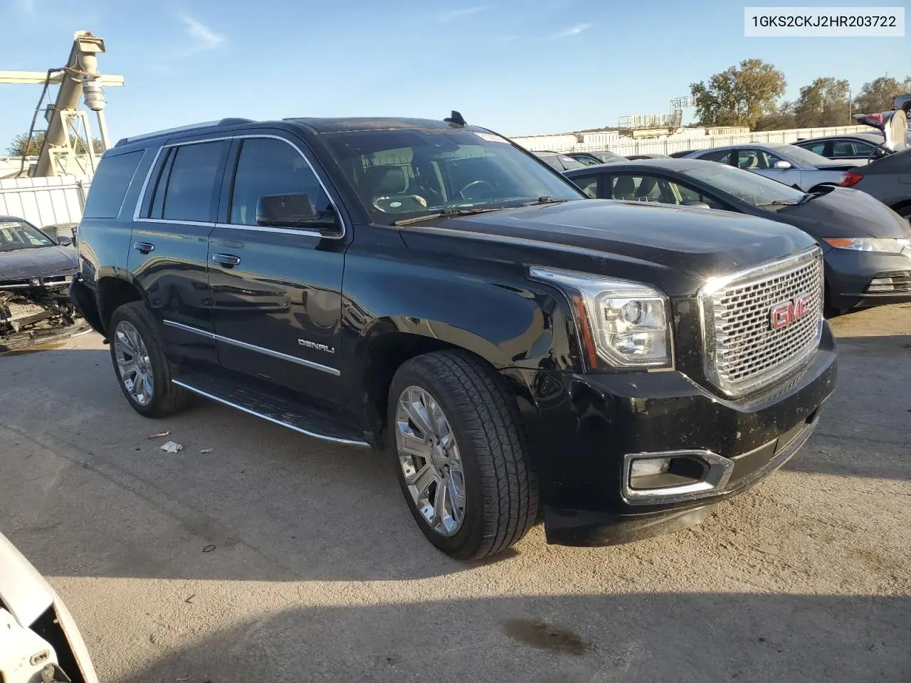 1GKS2CKJ2HR203722 2017 GMC Yukon Denali