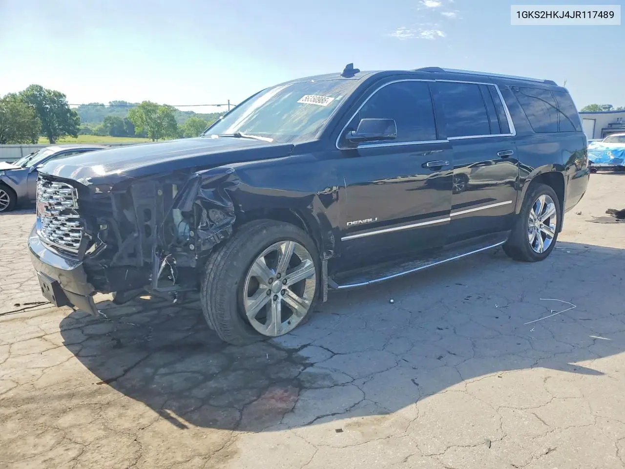 2018 GMC Yukon Xl Denali VIN: 1GKS2HKJ4JR117489 Lot: 56350986