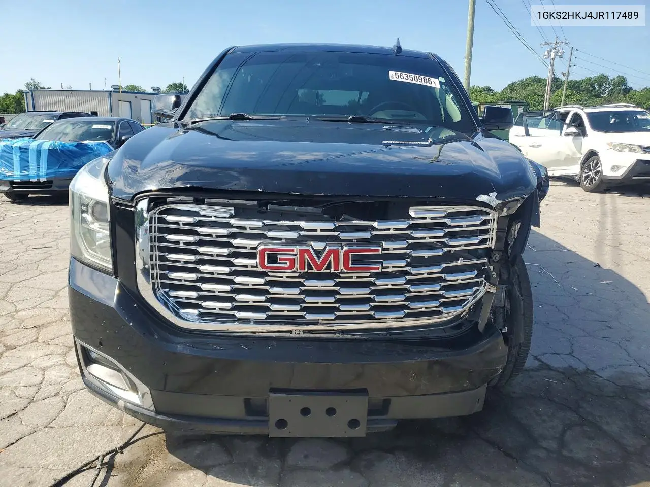 2018 GMC Yukon Xl Denali VIN: 1GKS2HKJ4JR117489 Lot: 56350986