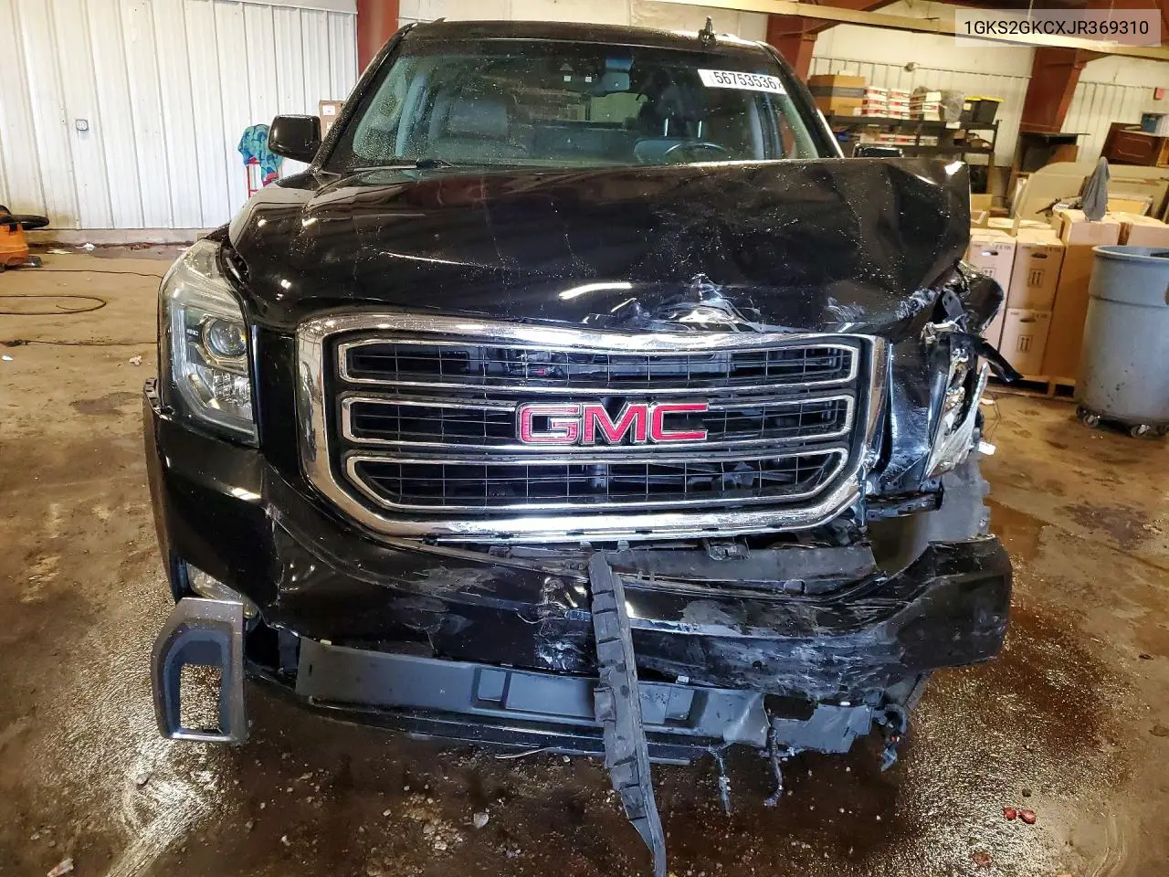 2018 GMC Yukon Xl K1500 Slt VIN: 1GKS2GKCXJR369310 Lot: 56753536